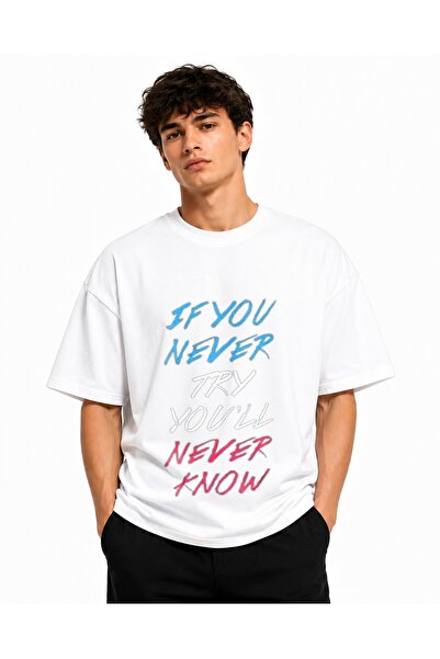 Inscriptie Unisex Βαμβακερό T-Shirt Υψηλής Ποιότητας για Καθημερινή Χρήση  "Α...