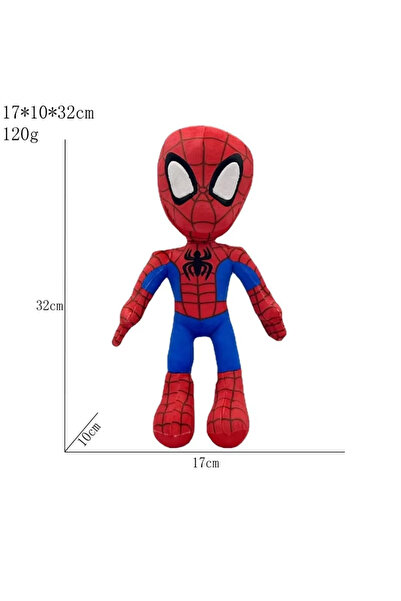 Choice3 A Marvel Anime Avengers Spider-Man 32cm Cute Soft Stuffed Plush Toy D...