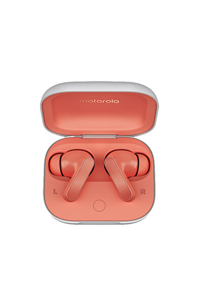 Choice Lenovo Coral Orange moto series Buds Wireless Earphones Bluetooth 5.3 ...