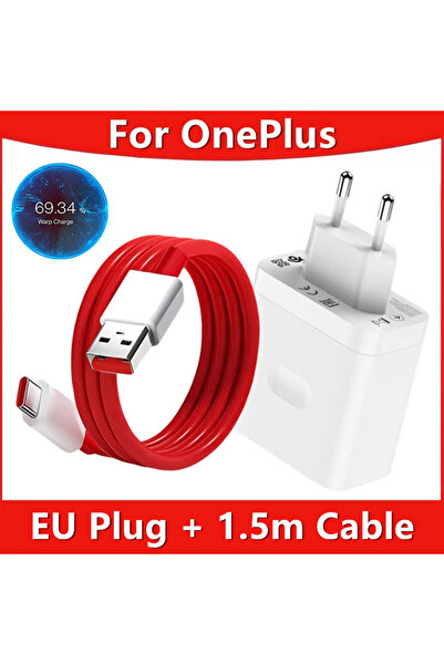 Choice1 EU Plug - 1.5m Cable For 80W SuperVOOC EU Fast Charger For 10 Pro 11 ...