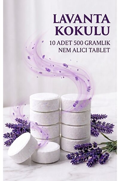Saban 5 Adet 2x500Gr - LAVANTA - Nem Alıcı Rutubet Giderici Yedek Tablet