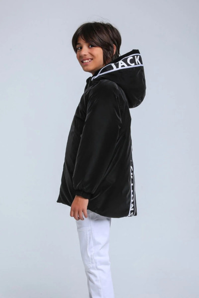 HAUSEkids 8-14 Years Old Jack Luxery Boy's Coat-Black