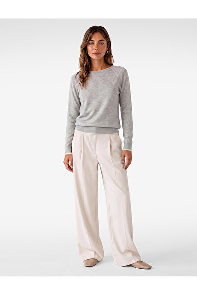 Koton Wide Leg with Pockets and Pile Detail Palazzo Pants