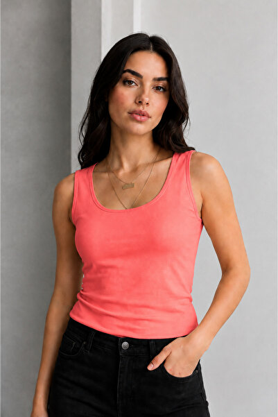 BALİNS Women's Square Neck T-Shirt