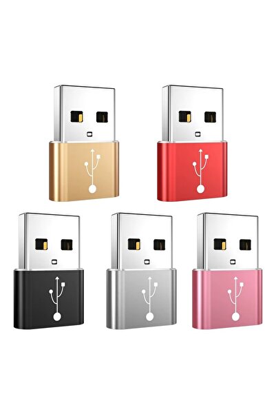 Choice Mixed loading 5pcs 3pcs/5pcs USB-A TO USB-C Converter Adapter Adaptor ...