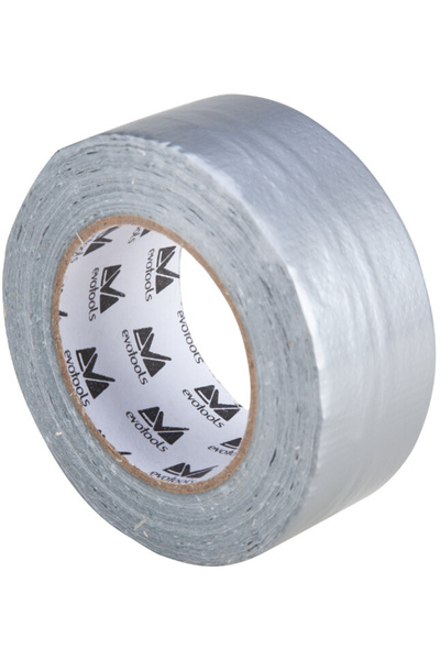Evotools Bandă adezivă DUCT TAPE pentru reparații 50 mm 25 m argintie