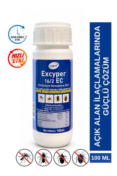 EXPEL EXCYPER 16/2 EC-100 ML