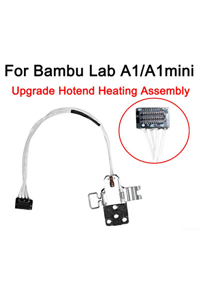 Choice 1pcs Heating Assembly For Bambu Lab A1 / A1 Mini 3D printer Hotend Hea...