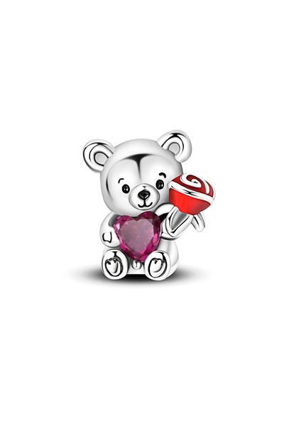 Choice21 KTC997 تعليقات أصلية من الفضة عيار 925، خرزة على شكل حيوانات لطيفة (...