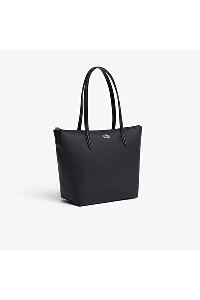 Lacoste Small L.12.12 Kadın Siyah Omuz Çantası