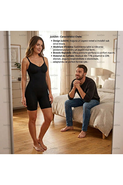 JustZEN Corset modelator JustZEN, corset modelator premium pentru o siluetă p...