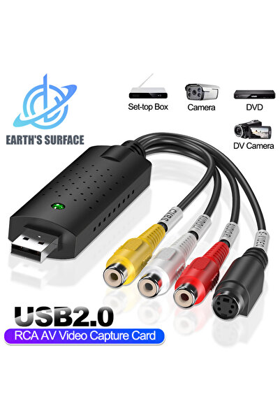 Choice محول بطاقة التقاط الصوت والفيديو USB 2.0 إلى RCA، USB 2.0 إلى RCA، الت...