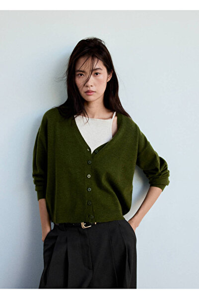 MANGO Woman Cardigan nekkon