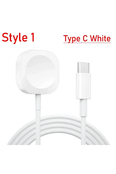 Choice1 VIKEFON Type C White Magnetic Watch Wireless Charger For Watch Series...