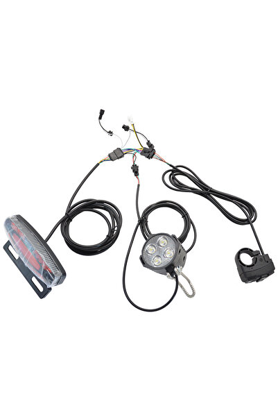 Choice مجموعة مصابيح أمامية وخلفية للدراجة SL-32104TJ، إشارات انعطاف للدراجة ...