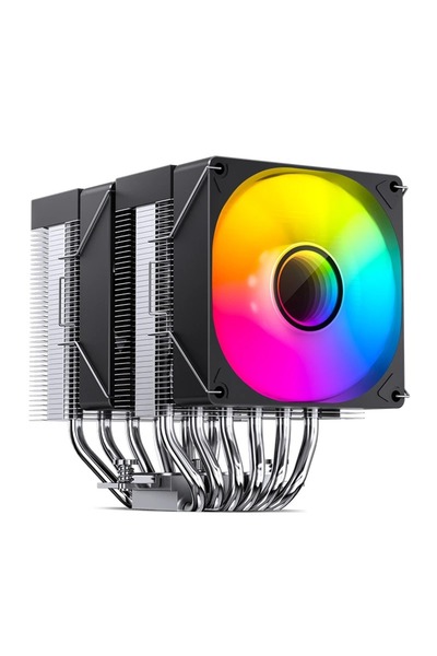 Choice مبرد Jonsbo CR-1400 DV2 أسود اللون، ثنائي البرج، مزود بـ 6 أنابيب حرار...