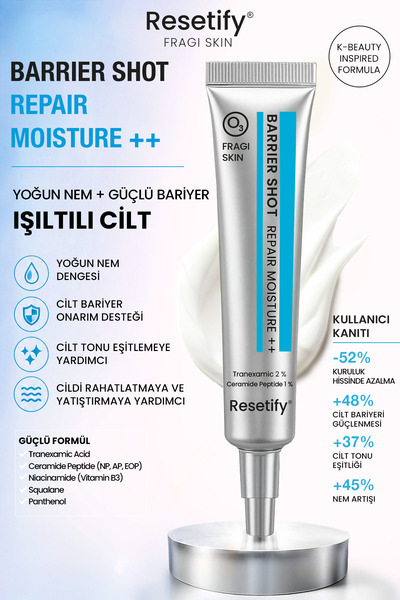 RESETIFY Barrier Shot Repair Nemlendirici 20 ML (Tranexamic %2 Ceramide Pepti...