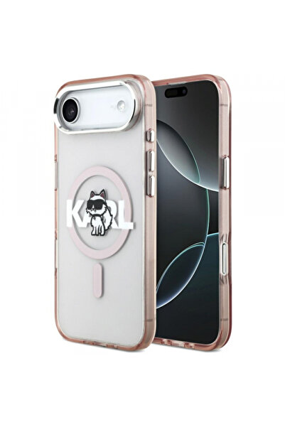 Apple Husa MagSafe pentru iPhone 17 Air, Karl Lagerfeld, IML Sketch Logo Chou...