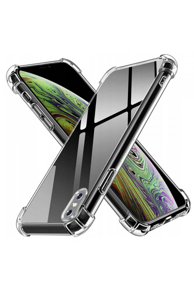Apple Husa pentru iPhone XS Max, Techsuit, Shockproof Clear, Transparenta