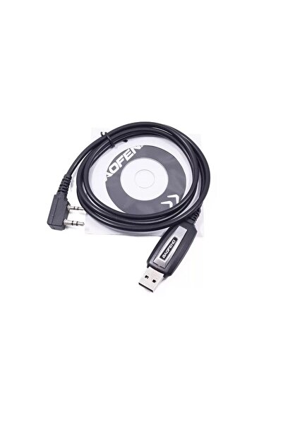 MBL Analog Telsiz Programlama Kablosu+Cd Baofeng TYT WLN MARS..Uyumlu K Tip