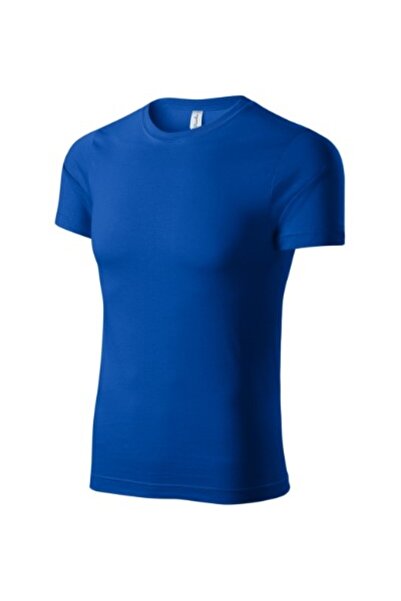 Malfini Tricou unisex, Paint P73, albastru XS