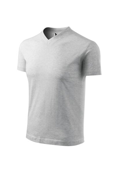 Malfini Tricou unisex, decolteu în V 102, gri S
