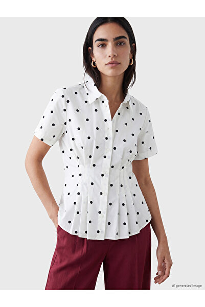 LC Waikiki Two Mt Shop Quality Polka Dot Women's Shirt