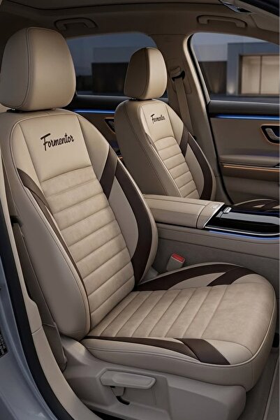 GM-DESIGN غطاء مقعد السيارة العالمي من Formentor Tay Feather - مجموعة كاملة م...