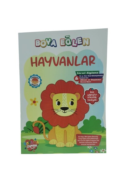 Koloni Kitap Have Fun Painting Animals