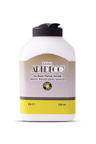 LİSANS Artdeco Varnish Water Based Glossy 500ml