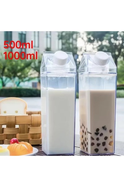 Choice زجاجة بلاستيكية شفافة بسعة 1000 مل 500/1000 مل، زجاجة عصير جديدة قابلة...
