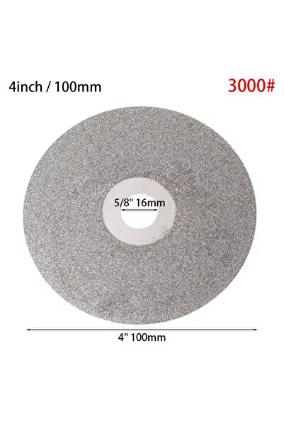 Choice6 3000 grits 1Pcs Diamond Coated Diamond Grinding Disc 4inch 100mm Abra...