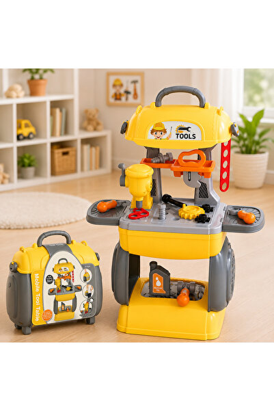 Salamandra Kids Set Interactiv de Rol, Banc de Lucru de Jucarie pentru Copii,...