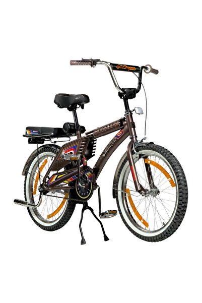 ALBADER Rambo 20 Inch Kids Bicycle, Indonesian Style Single Speed Bike with D...