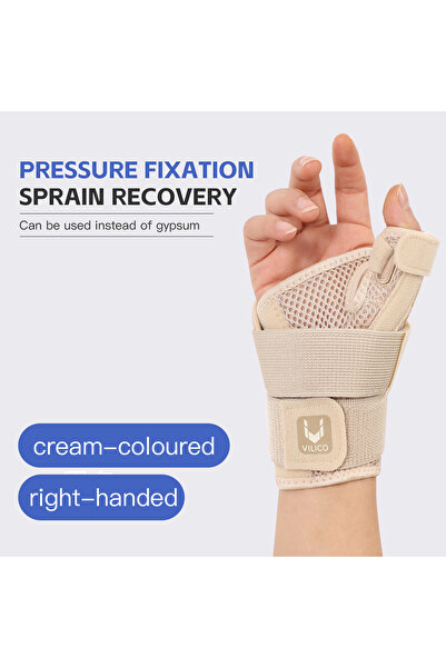 Choice5 1PC-beige 1/2 PC Professional Wrist Support Splint Arthritis Band Bel...