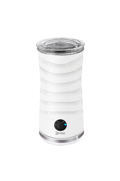 Choice EU WHITE DEVISIB 4 in 1 Automatic Milk Frother Electric Hot and Cold f...