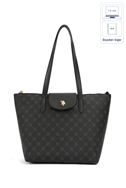 U.S. Polo Assn. Black Women's Shoulder Bag Us26557