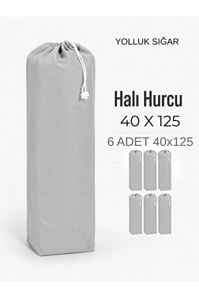 BEYLİNİ 40x125 Halı Hurcu Yolluk Sığar Lastikli Nefes Alabilir Kokmaz Tela La...