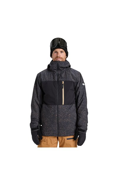 Quiksilver Sycamore Printed Erkek Snowboard Ceketi ERKEK SNOWBOARD CEKETİ EQY...