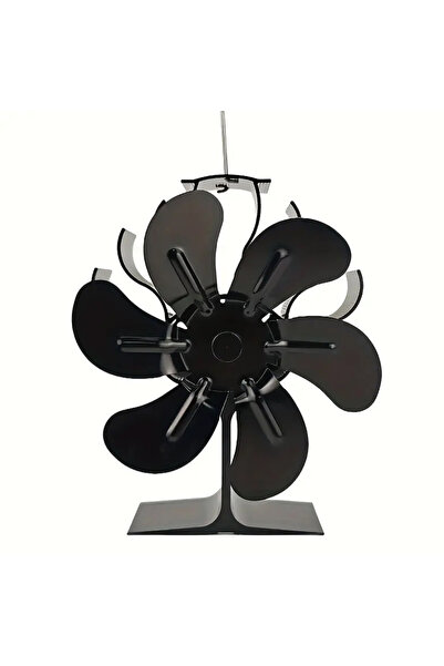 Choice Stove Fan 6 Blades Heat Powered Fireplace Fan Automatic Speed Adjustme...