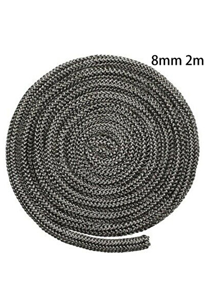 Choice 8mm Stove Fire Rope Black Wood Burning Stove 6mm 8mmm 2m Length Log Bu...