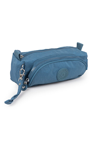 İMAKS Krinkıl/Klinkır 2 Zippered Ankle Strap Mobile Phone Hand Makeup Bag Wal...