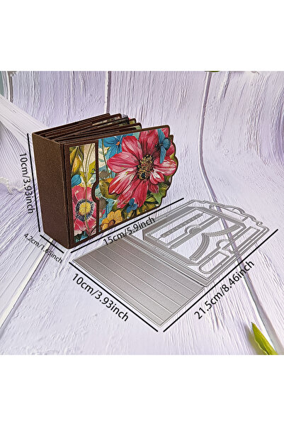 Choice mini album die Alinacutle Metal Cutting Dies Cut Mini Album Photo Stor...