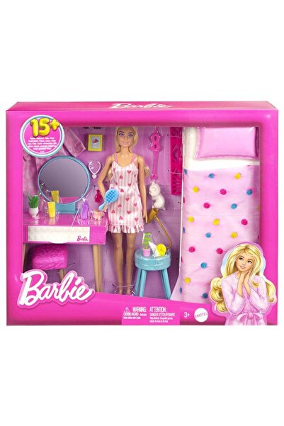 Barbie Barbienin Yatak Odası Oyun Seti HPT55