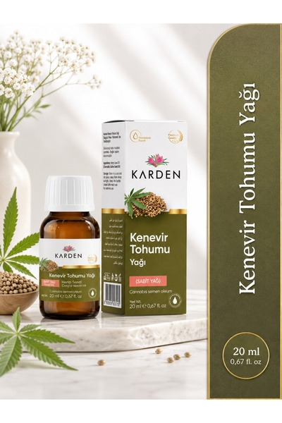 Karden Kenevir Tohumu Yağı 20 ml
