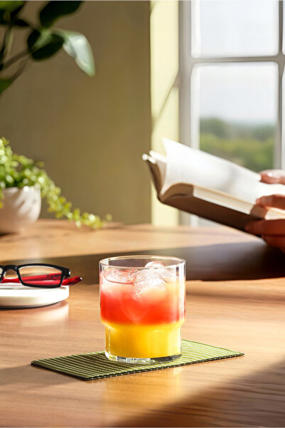 LAV Calista Glass Water Cup Σετ 6 τεμαχίων 400 ml (Κατάλληλο για πλυντήριο πι...