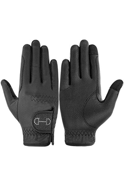 Royal Riders 1831 Sero-Grip Premium Glitter & Crystal Horse Riding Gloves for...