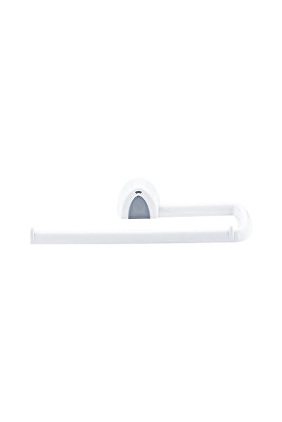 Go İthalat Paper Towel Holder White Plastic Adhesive - Wall Mounted (5381)