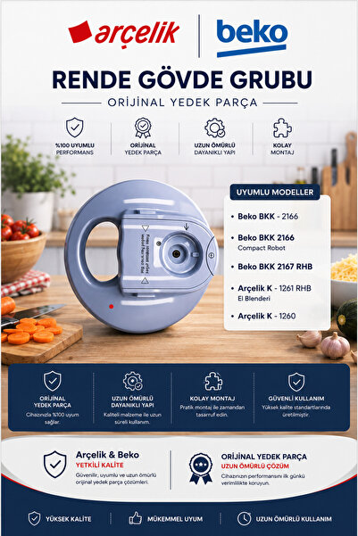 Beko Bkk 2167 Rhb Rendeli El Blenderı Gövdesi