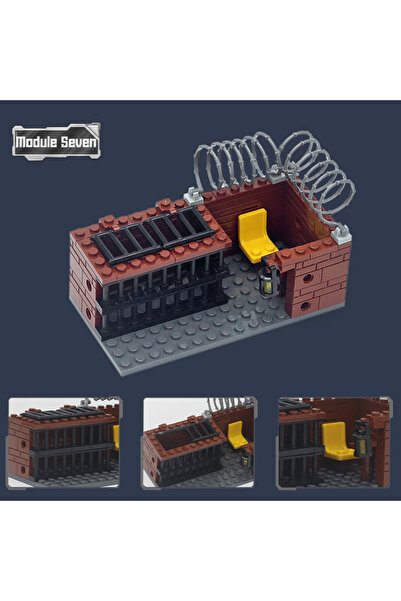 Choice3 مجموعة مكعبات بناء STR-7 MOC لبناء الخنادق، مكعبات أساسية متوافقة مع ...